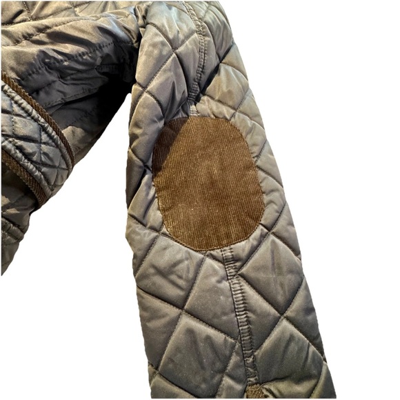 Nautica Womens XL Navy Blue Insulated Quilted Jacket Faux Fur Trim Jacket - Picture 3 of 7